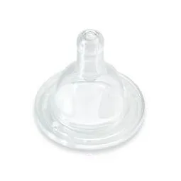 Dodie Tétine Col large silicone 3 vitesses 2ème âge Débit 3 Lot de 2