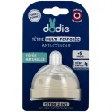 Dodie Tétine Multi-perforée Anti-colique +6 mois Débit Rapide Liquide Epais Dodie Tétine Multi-perforée Anti-colique +6 mois Débit Rapide Liquide Epais