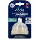 Dodie Tétine Multi-perforée Anti-colique 0-6 mois Débit Lent Dodie Tétine Multi-perforée Anti-colique 0-6 mois Débit Lent