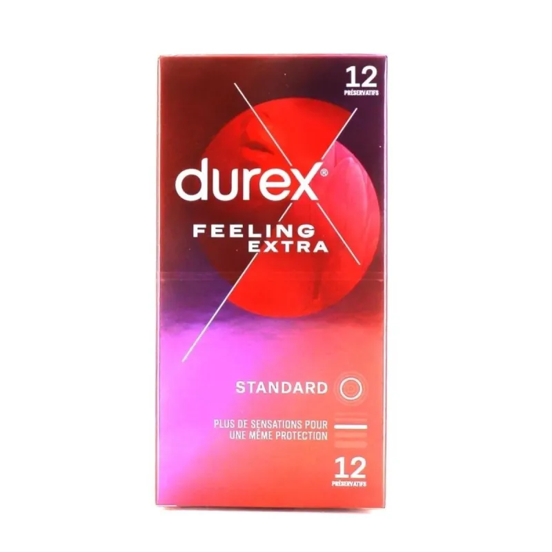 Durex Feeling Extra 12 Préservatifs Durex Feeling Extra 12 Préservatifs