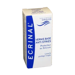 Ecrinal Vernis Base anti stries au silicium