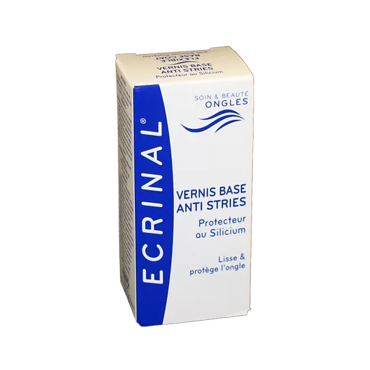 Ecrinal Vernis Base anti stries au silicium Ecrinal Vernis Base anti stries au silicium
