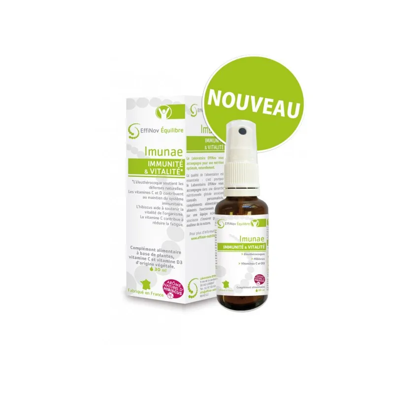 Effinov Equilibre Imunae Immunité & Vitalité 30ml Effinov Equilibre Imunae Immunité & Vitalité 30ml