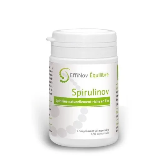 Effinov Equilibre Spirulinov 120 comprimés Effinov Equilibre Spirulinov 120 comprimés