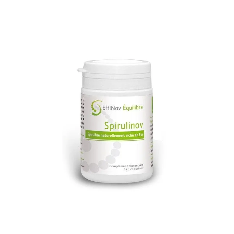 Effinov Equilibre Spirulinov 120 comprimés Effinov Equilibre Spirulinov 120 comprimés