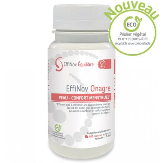 Effinov Onagre Peau-Confort Menstruel 100 Capsules