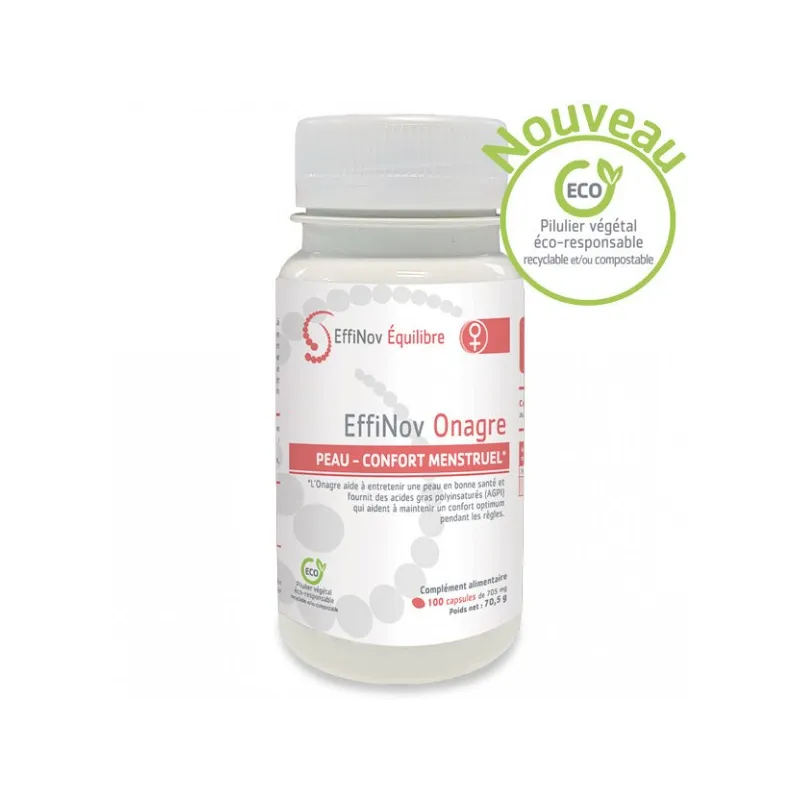 Effinov Onagre Peau-Confort Menstruel 100 Capsules