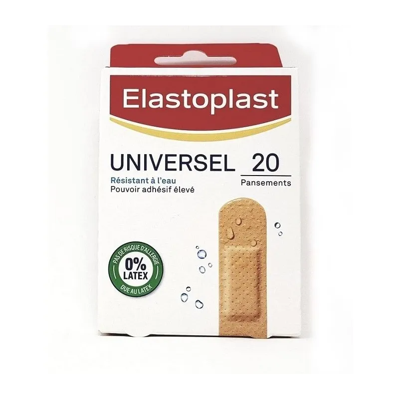 Elastoplast 20 Pansements Universel Résistant à l'Eau Elastoplast 20 Pansements Universel Résistant à l'Eau