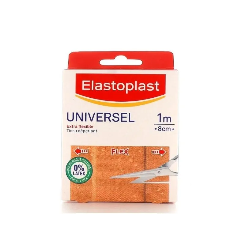 Elastoplast Bande Pansement Universel Résistant à l'Eau de 1mx8cm Elastoplast Bande Pansement Universel Résistant à l'Eau de 1mx8cm