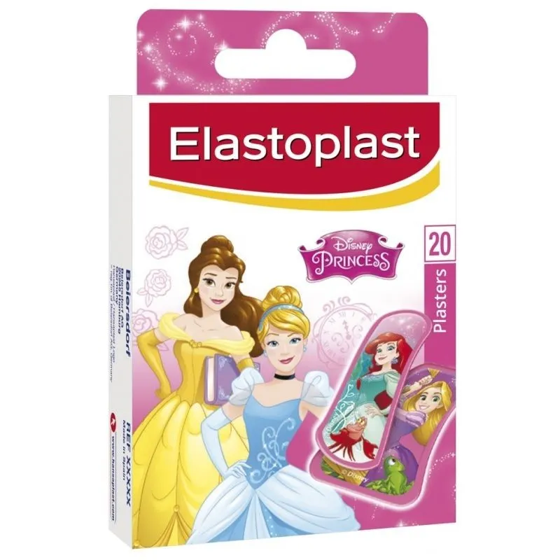 Elastoplast Disney 20 Pansements Princesses