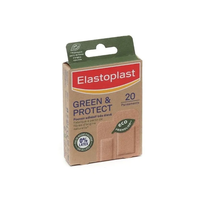 Elastoplast Green & Protect 20 Pansements