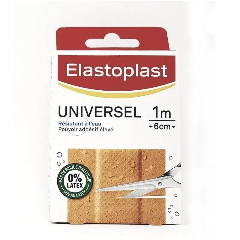Elastoplast Pansement Universel Résistant à l'Eau de 1mx6cm Elastoplast Pansement Universel Résistant à l'Eau de 1mx6cm