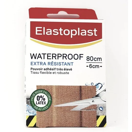 Elastoplast Pansements 80cmX6cm Waterproof Extra Resistant Sans Latex Elastoplast Pansements 80cmX6cm Waterproof Extra Resistant Sans Latex