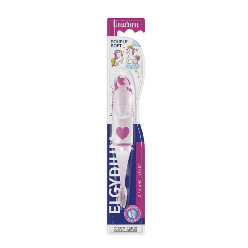 Elgydium Brosse à Dents Souple Licorne