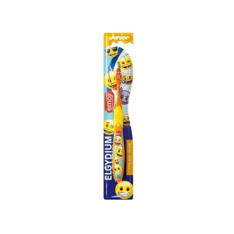 Elgydium Junior Brosse à Dents Emoji 7/12 ans Elgydium Junior Brosse à Dents Emoji 7/12 ans