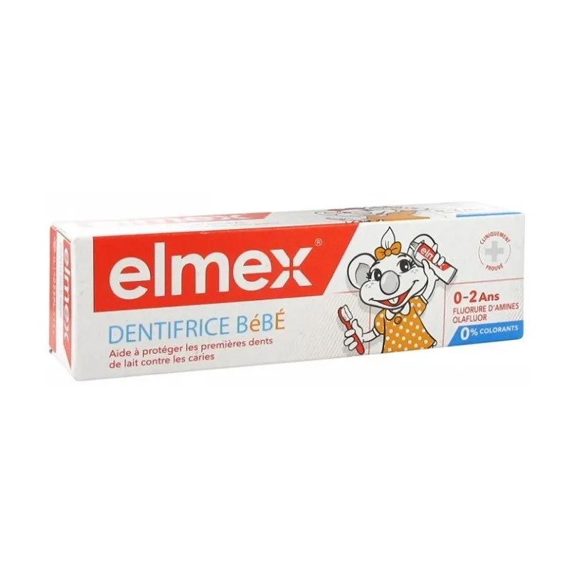 Elmex Dentifrice Bébé 0 à 2 ans 50ml