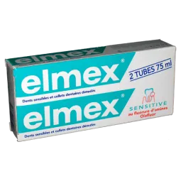 Elmex Dentifrice sensitive 2x75ml