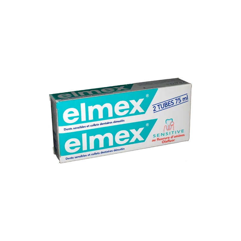 Elmex Dentifrice sensitive 2x75ml Elmex Dentifrice sensitive 2x75ml
