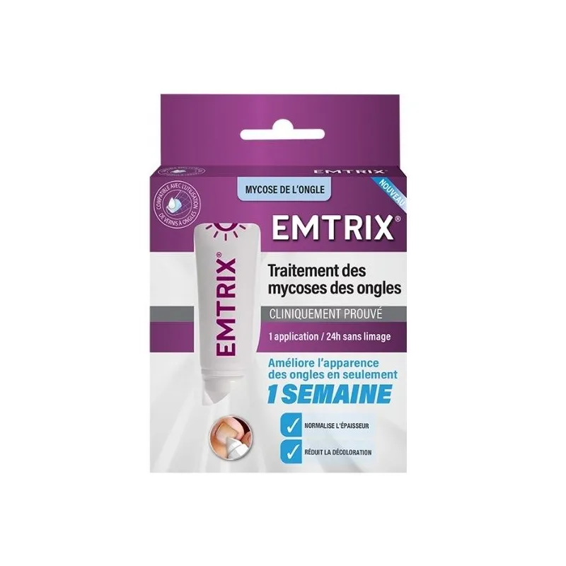 Emtrix Traitement des Mycoses des Ongles 10ml