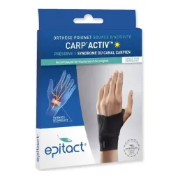 Epitact Carp'activ Orthèse Poignet Souple Main Droite Taille S