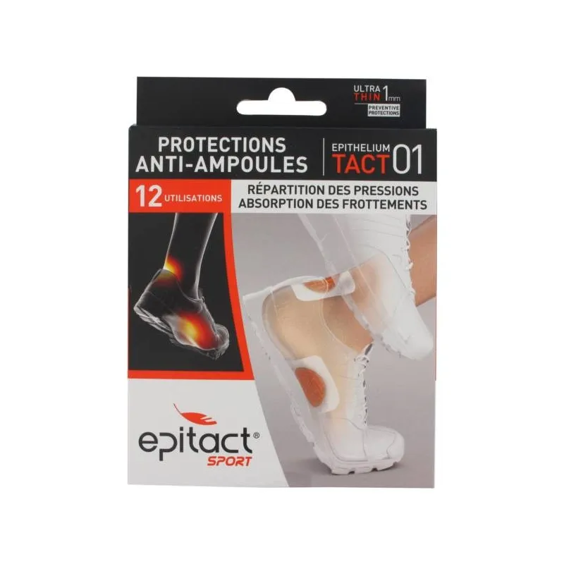 Epitact Sport Protections Anti-ampoules 12 utilisations