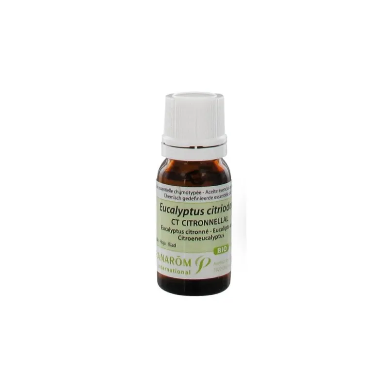 Eucalyptus Citronné Bio 10ml Huile Essentielle Pranarôm