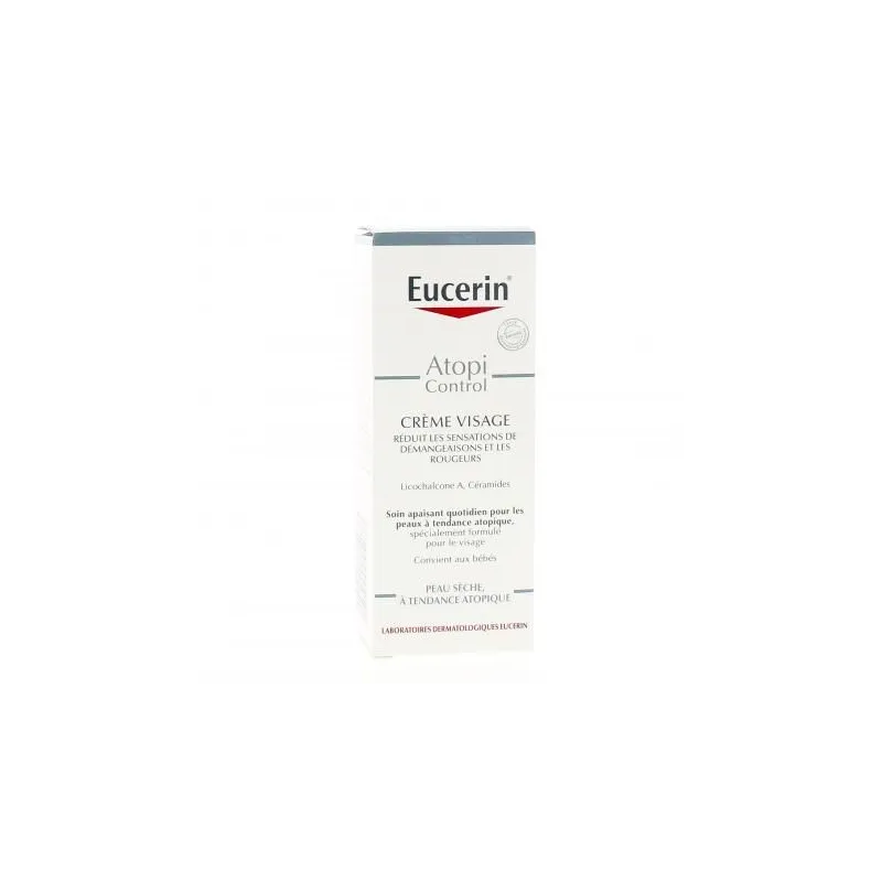 Eucerin Atopicontrol Crème Visage Calmante 50ml