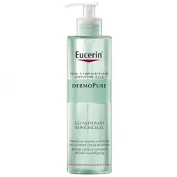 Eucerin Dermopure Gel Nettoyant Visage Peau à Imperfections 400ml