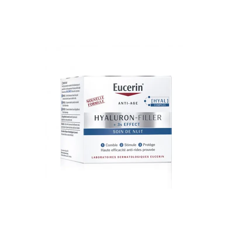 Eucerin Hyaluron Filler +3x Effect Soin De Nuit 50ml Eucerin Hyaluron Filler +3x Effect Soin De Nuit 50ml
