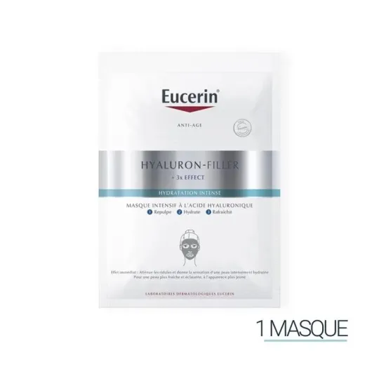 Eucerin Hyaluron Filler 3x Effect Masque Intensif à l'Acide Hyaluronique Eucerin Hyaluron Filler 3x Effect Masque Intensif à l'Acide Hyaluronique