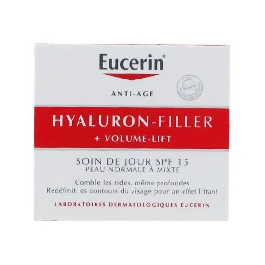 Eucerin Hyaluron Filler Volume Lift Jour Peaux Normales à Mixtes 50ml Eucerin Hyaluron Filler Volume Lift Jour Peaux Normales à Mixtes 50ml