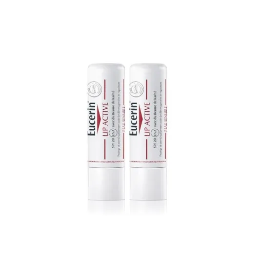 Eucerin Lip Active Duo Stick Lèvres 2X4.8g Eucerin Lip Active Duo Stick Lèvres 2X4.8g