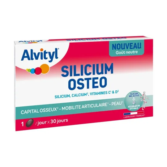 Alvityl Silicium Osteo 30 Capsules Alvityl Silicium Osteo 30 Capsules