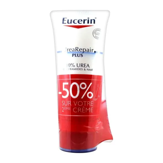 Eucerin Urea Repair Plus Crème Pieds 2X100ml -50% sur le deuxième tube Eucerin Urea Repair Plus Crème Pieds 2X100ml -50% sur le deuxième tube