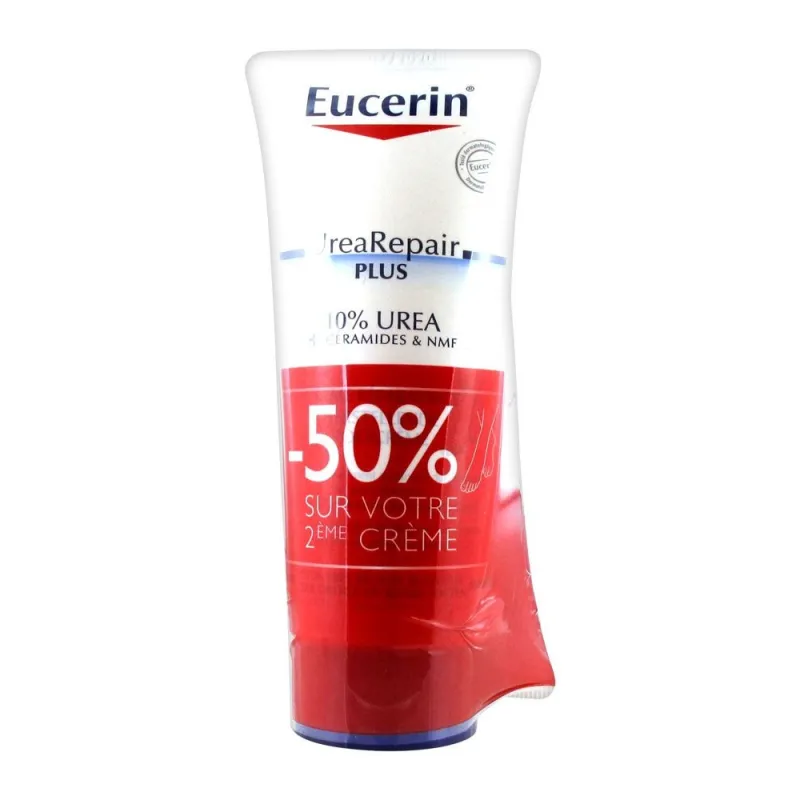 Eucerin Urea Repair Plus Crème Pieds 2X100ml -50% sur le deuxième tube Eucerin Urea Repair Plus Crème Pieds 2X100ml -50% sur le deuxième tube