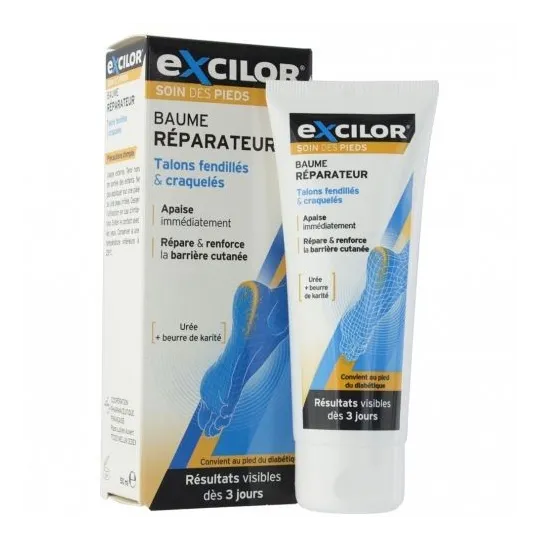 Excilor Baume Réparateur Talons Fendillés 50ml Excilor Baume Réparateur Talons Fendillés 50ml