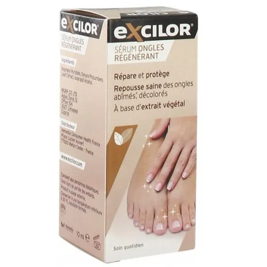Excilor Sérum Ongles Régénérant 10ml