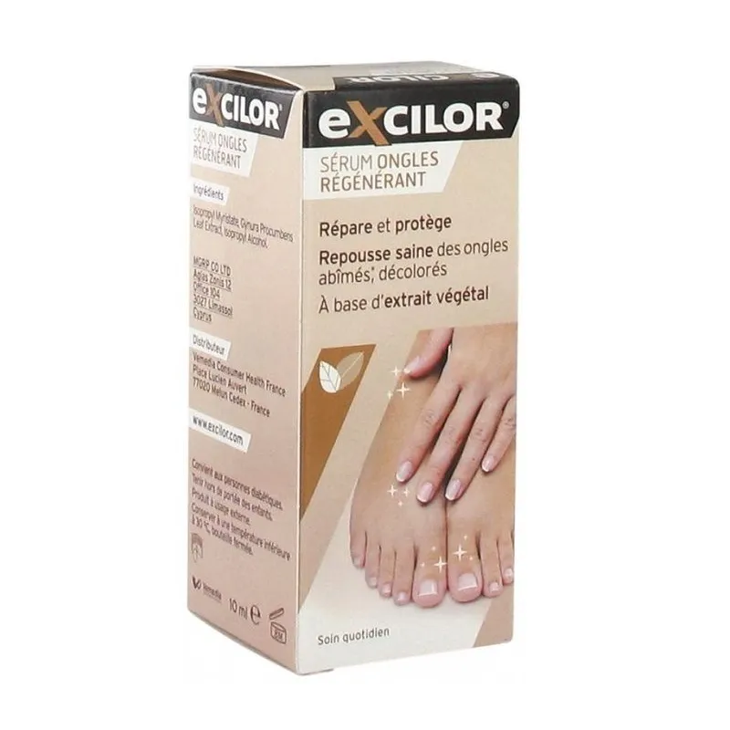 Excilor Sérum Ongles Régénérant 10ml