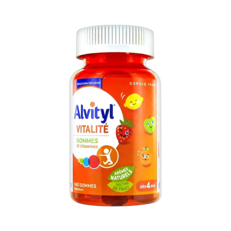 Alvityl Vitalité 60 gommes Alvityl Vitalité 60 gommes