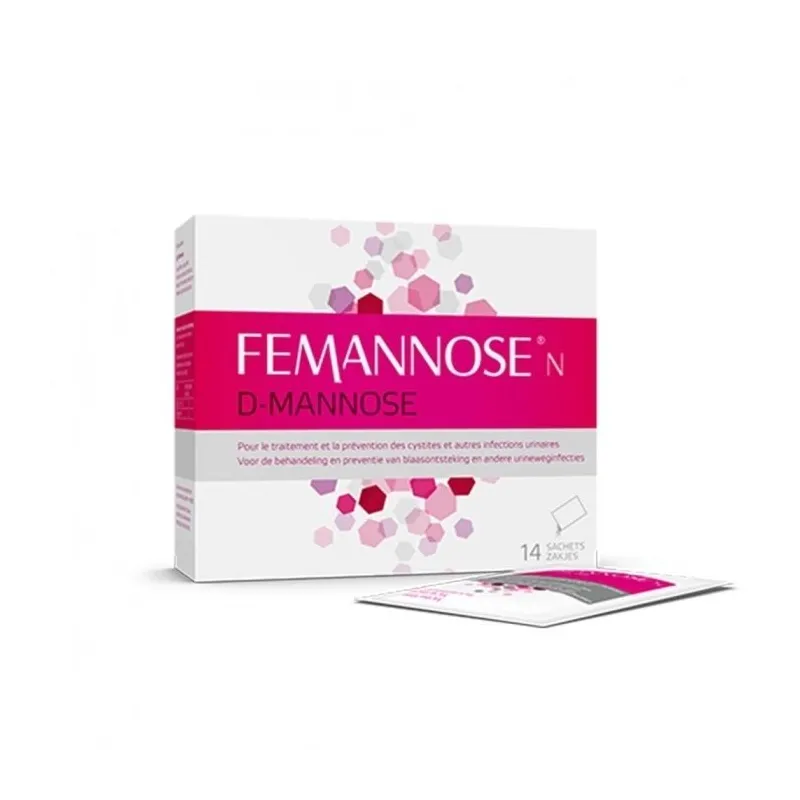 Femannose N D-Mannose Cystites 14 Sachets de 4g Femannose N D-Mannose Cystites 14 Sachets de 4g