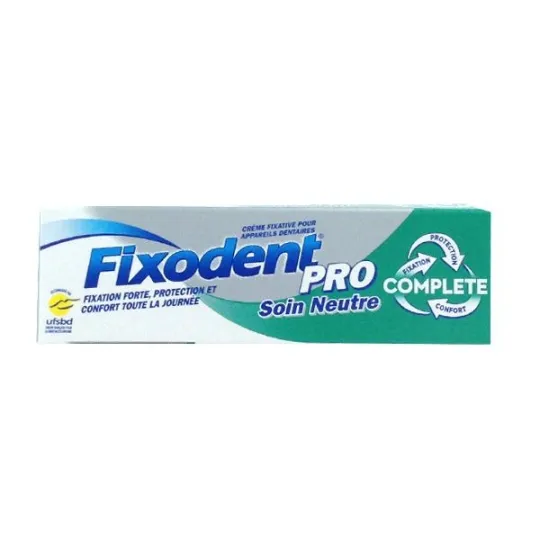 Fixodent Pro Soin Neutre Complete 47gr Fixodent Pro Soin Neutre Complete 47gr