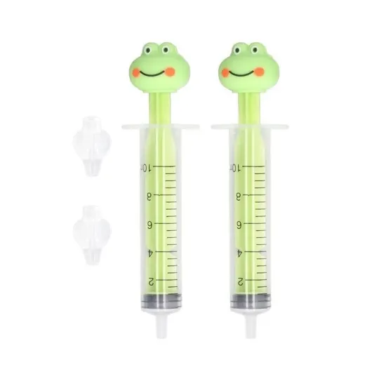 Anycare 2 Seringues Nasales Grenouille Verte Anycare 2 Seringues Nasales Grenouille Verte