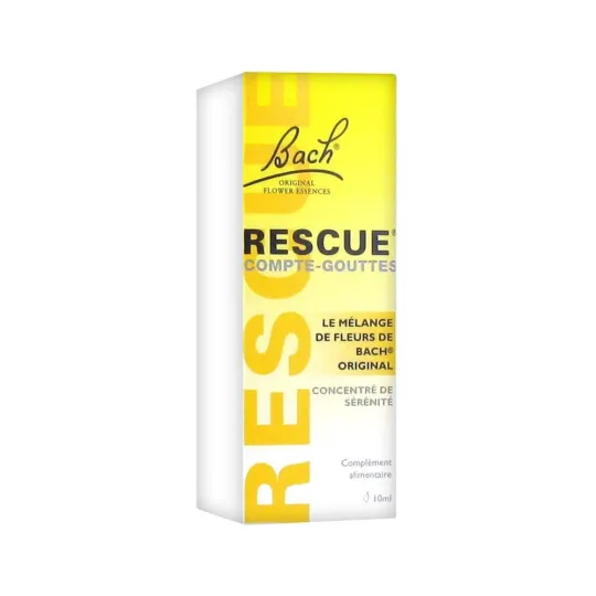 Fleur de Bach Original Rescue Bach Flower Gouttes 10ml