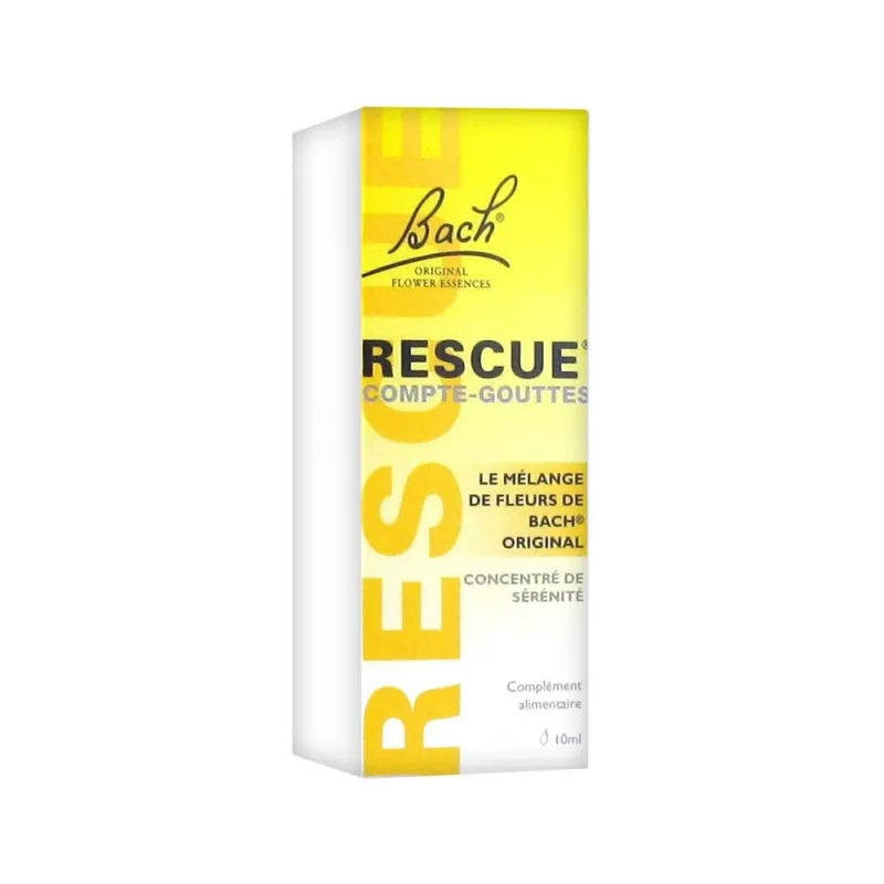 Fleur de Bach Original Rescue Bach Flower Gouttes 10ml