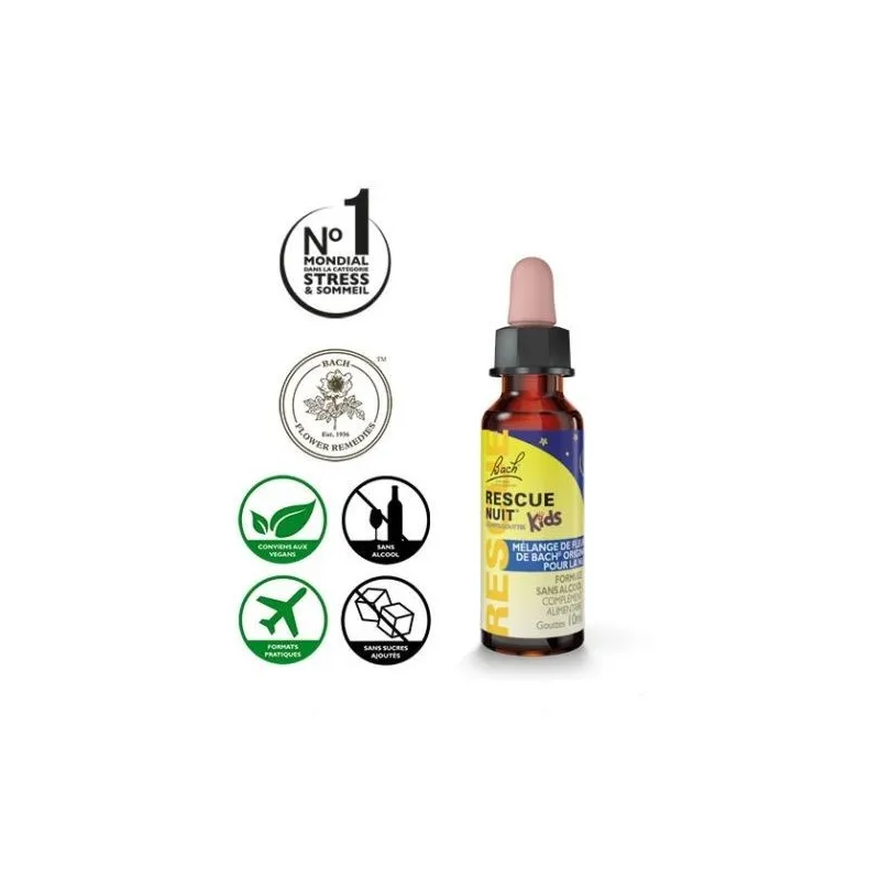 Fleur de Bach Rescue Kids Nuit 10ml