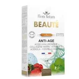 Flora Natura Beauté Anti-âge 20 Ampoules