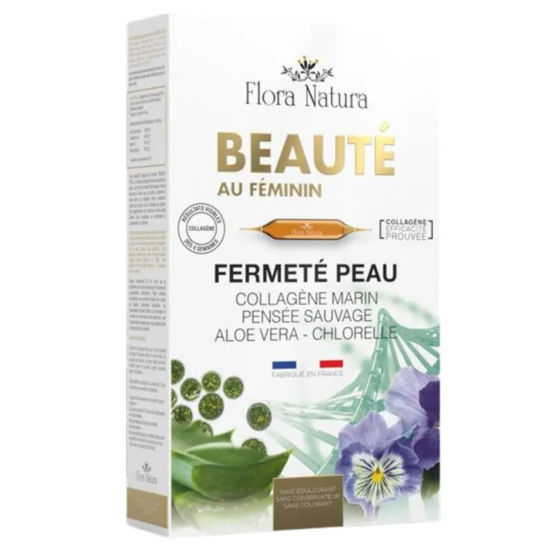Flora Natura Beauté Fermeté de la Peau 20 Ampoules Flora Natura Beauté Fermeté de la Peau 20 Ampoules