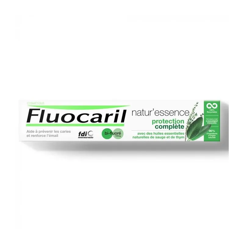 Fluocaril Dentifrice Natur'Essence Protection Complète Bi-Fuoré 75ml Fluocaril Dentifrice Natur'Essence Protection Complète Bi-Fuoré 75ml