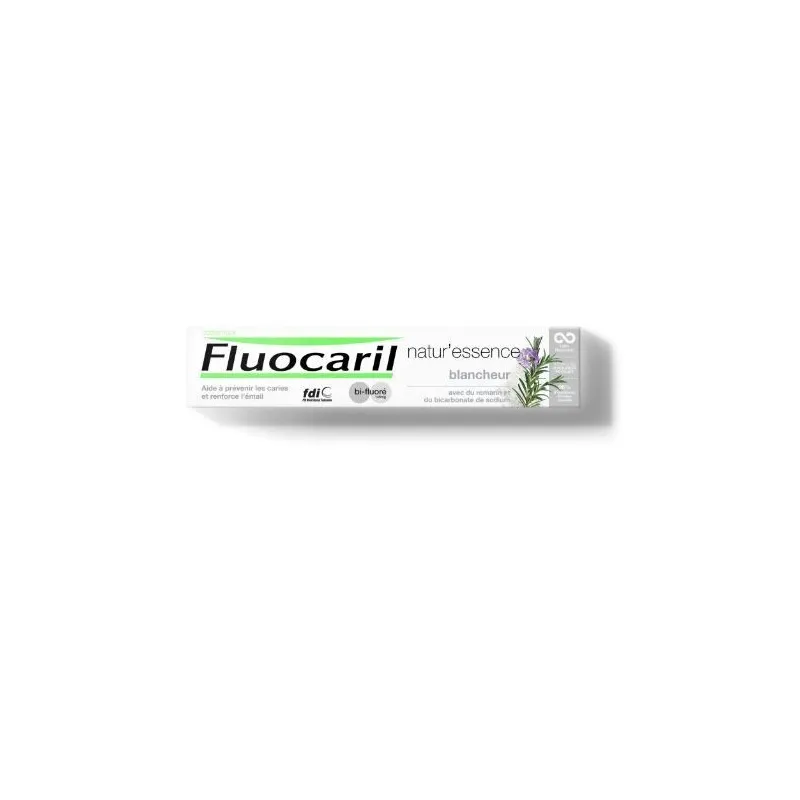 Fluocaril Natur'Essence Blancheur Dentifrice Bi-Fluoré 145mg 75ml Fluocaril Natur'Essence Blancheur Dentifrice Bi-Fluoré 145mg 75ml
