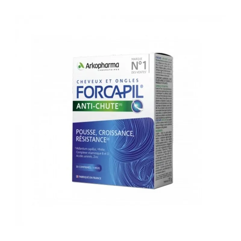 Forcapil Anti-Chute 30 comprimés Forcapil Anti-Chute 30 comprimés